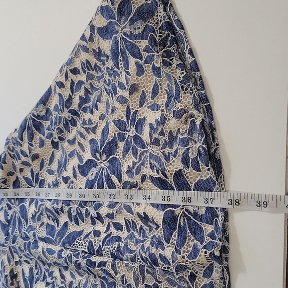 Tommy Hilfiger blue lace flare dress size 8 - Picture 10 of 10